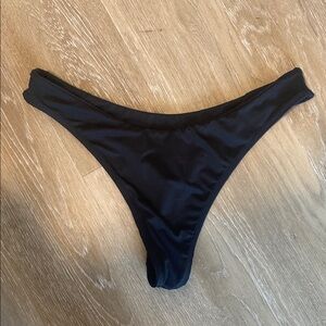 Simons Black Bikini Bottom